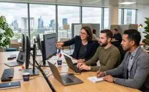 Informaticiens dans une ESN Parisienne assuré chez COEOS
