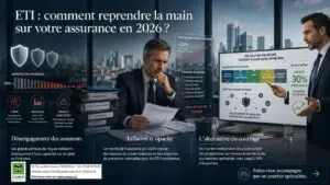 DAF d’une ETI analysant la hausse des primes, la réduction des capacités d’assurance en cyber et industrie, et les solutions sur-mesure proposées par COEOS Assurances.